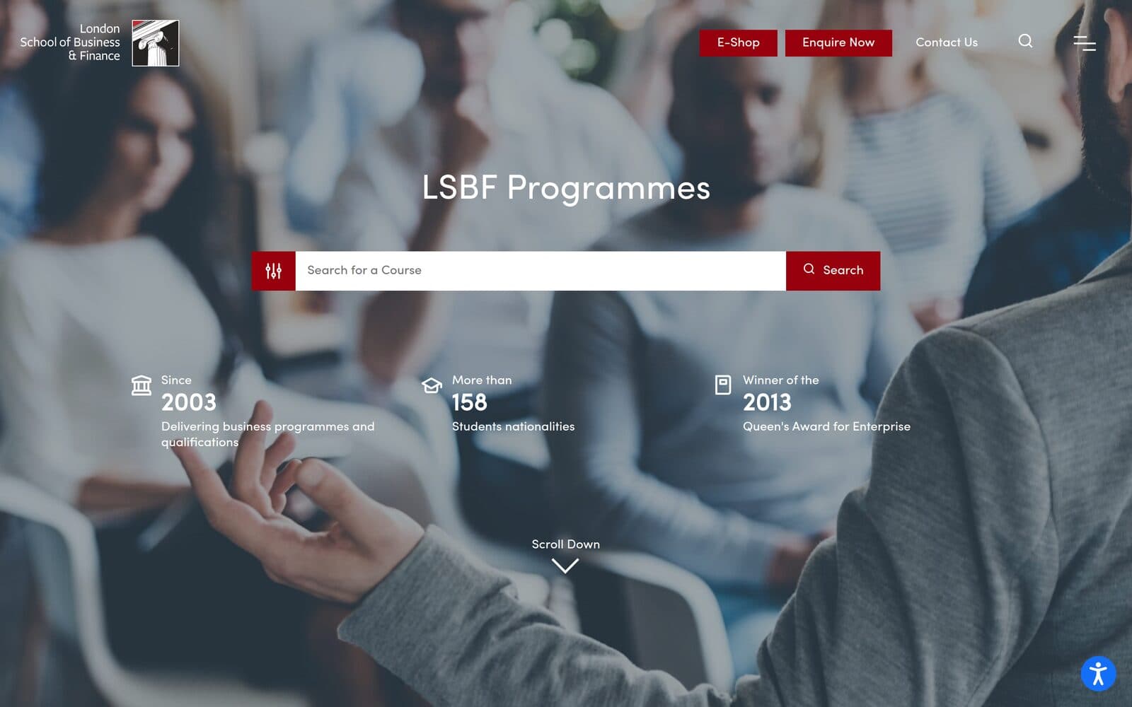 LSBF India — Higher-Education Platform