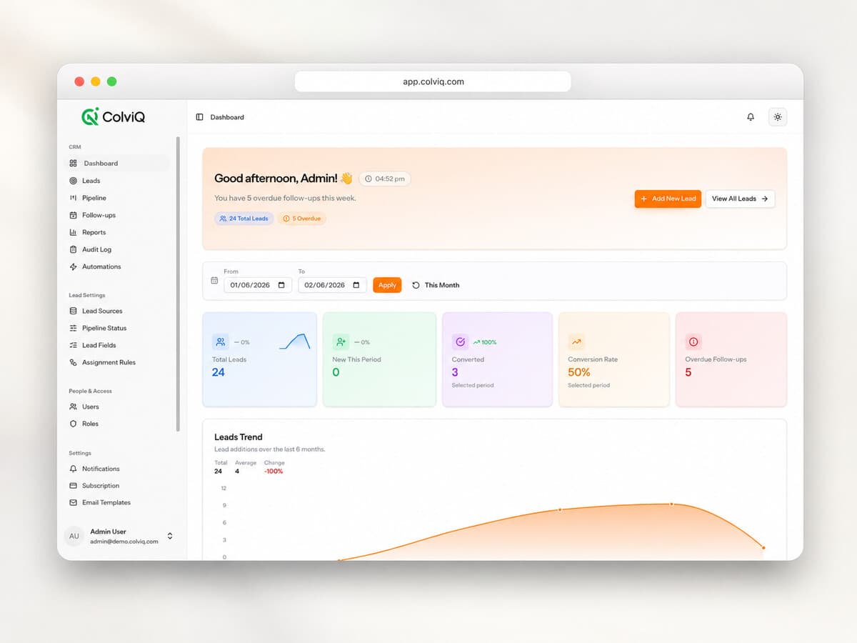 WhatsApp CRM & Sales Pipeline
